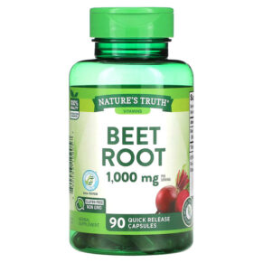 Thực phẩm chức năng Nature's Truth Beet Root 500 mg 90 Quick Release Capsules 840093109057