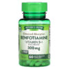 Thực phẩm chức năng Nature's Truth Benfotiamine 300 mg 60 Quick Release Capsules 840093120199