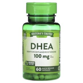 Thực phẩm chức năng Nature's Truth DHEA 50 mg 60 Quick Release Capsules 840093109088