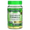 Thực phẩm chức năng Nature's Truth Gold Series Liver Health Formula With Dandelion Artichoke Turmeric Beets 60 Liquid Max Softgels 840093115485