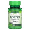 Thực phẩm chức năng Nature's Truth Triple Action Boron Complex 3 mg 180 Tablets 840093120236