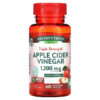 Thực phẩm chức năng Nature's Truth Triple Strength Apple Cider Vinegar 600 mg 60 Vegetarian Capsules 840093111494