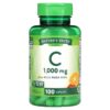 Thực phẩm chức năng Nature's Truth Vitamin C Plus Wild Rose Hips 1.000 mg 100 Caplets 840093106032