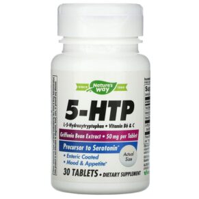 Thực phẩm chức năng Nature's Way 5-HTP 50 mg 30 Tablets 033674452400