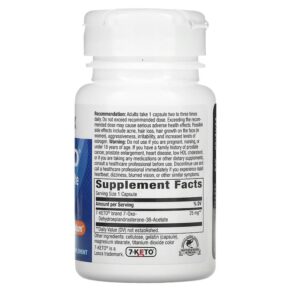 Thực phẩm bổ sung Nature's Way 7-KETO DHEA Metabolite 25 mg 60 Capsules 763948051861