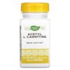 Thực phẩm chức năng Nature's Way Acetyl L-Carnitine 500 mg 60 Vegan Capsules 033674156636