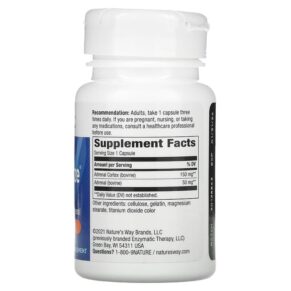 Thực phẩm bổ sung Nature's Way ADRENergize Adrenal Energy 50 Capsules 763948040858