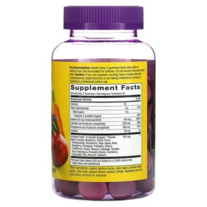 Thực phẩm bổ sung Nature's Way Alive! Calcium + Vitamin D3 60 Gummies 033674102558