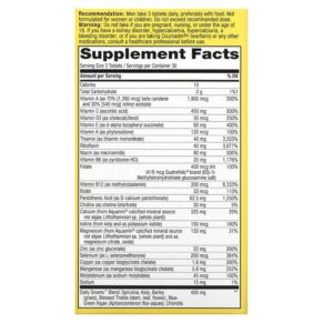Thực phẩm bổ sung Nature's Way Alive! Max3 Potency Men's Multivitamin 90 Tablets 033674155424