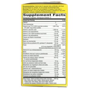 Nature's Way Alive! Max6 Potency Multivitamin 90 Capsules 3 Thực phẩm bổ sung Nature's Way Alive! Max6 Potency Multivitamin 90 Capsules 033674150900