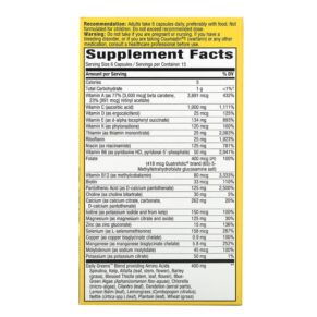 Thực phẩm bổ sung Nature's Way Alive! Max6 Potency Multivitamin No Added Iron 90 Capsules 033674150924