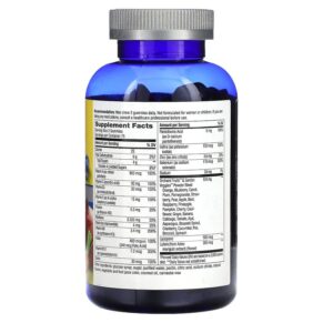 Thực phẩm bổ sung Nature's Way Alive! Men's 50+ Gummy Multivitamin Fruit Flavors 150 Gummies 033674140673