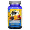 Thực phẩm chức năng Nature's Way Alive! Men's 50+ Premium Gummies Complete Multivitamin Orange Grape & Cherry 75 Gummies 033674158982