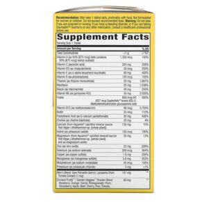 Thực phẩm bổ sung Nature's Way Alive! Men's 50+ Ultra Potency Complete Multivitamin 60 Tablets 033674156919