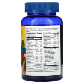 Thực phẩm bổ sung Nature's Way Alive! Men's Gummy Complete Multivitamin Fruit 60 Gummies 033674159002
