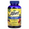 Thực phẩm chức năng Nature's Way Alive! Men's Gummy Multivitamin Delicious Fruit Flavors 150 Gummies 033674140666
