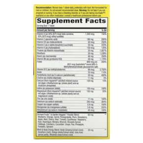 Thực phẩm bổ sung Nature's Way Alive! Once Daily Women's 50+ Ultra Potency Complete Multivitamin 60 Tablets 033674156926