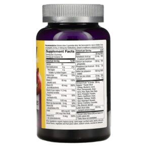 Thực phẩm bổ sung Nature's Way Alive! Women's 50+ Premium Gummies Multivitamin Cherry & Grape 75 Gummies 033674158999