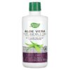 Thực phẩm chức năng Nature's Way Aloe Vera Inner Leaf Gel & Juice with Aloe Polymax Wild Berry 33.8 fl oz (1 Liter) 033674142820