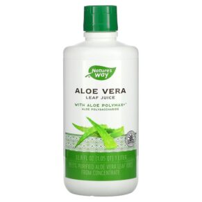 Thực phẩm chức năng Nature's Way Aloe Vera Leaf Juice 33.8 fl oz (1 L) 033674142806
