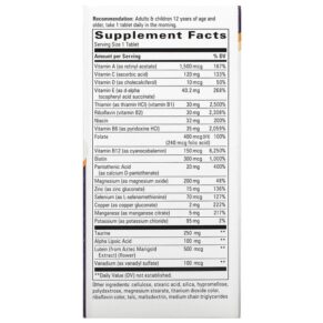 Thực phẩm bổ sung Nature's Way Alpha Betic Multivitamin 30 Tablets 020065600380