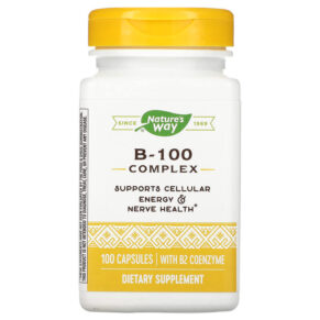 Thực phẩm chức năng Nature's Way B-100 Complex 100 Capsules 033674405215