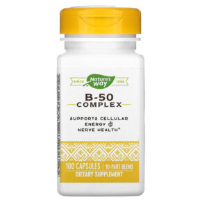 Thực phẩm chức năng Nature's Way B-50 Complex 100 Capsules 033674405116