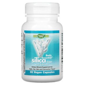 Thực phẩm chức năng Nature's Way Body Essential Silica Caps with Calcium 90 Vegan Capsules 020065600052