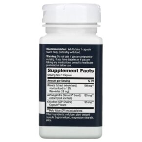 Thực phẩm bổ sung Nature's Way Brain Health Clear Thinking 40 Capsules 033674136904