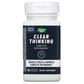 Thực phẩm chức năng Nature's Way Brain Health Clear Thinking 40 Capsules 033674136904