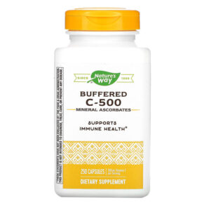 Thực phẩm chức năng Nature's Way Buffered C-500 500 mg 250 Capsules 033674403211