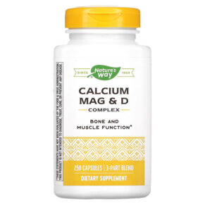 Thực phẩm chức năng Nature's Way Calcium Mag & D Complex 250 Capsules 033674414217