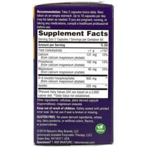 Nature's Way Cell Forté IP-6 & Inositol 120 Vegan Capsules 3 Thực phẩm bổ sung Nature's Way Cell Forté IP-6 & Inositol 120 Vegan Capsules 763948058020