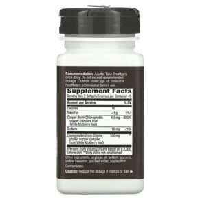 Thực phẩm bổ sung Nature's Way Chlorofresh Chlorophyll Concentrate 50 mg 90 Softgels 358008035501