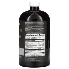 Thực phẩm bổ sung Nature's Way Chlorofresh Liquid Chlorophyll Unflavored 16 fl oz (480 ml) 358008035020