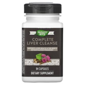 Thực phẩm chức năng Nature's Way Complete Liver Cleanse 84 Capsules 763948013159