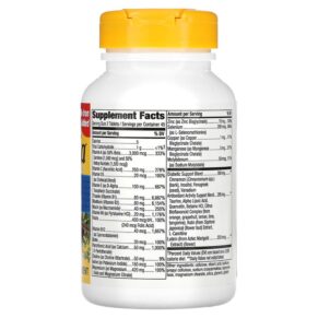 Thực phẩm bổ sung Nature's Way Completia Diabetic Multi-Vitamin 90 Tablets 033674149249