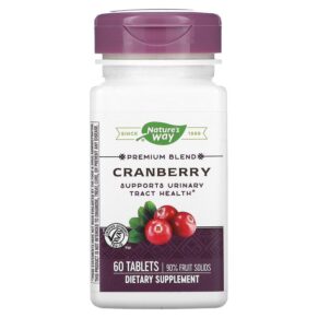 Thực phẩm chức năng Nature's Way Cranberry Premium Blend 60 Tablets 033674150207