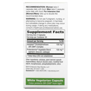 Thực phẩm bổ sung Nature's Way DIM-Plus Estrogen Metabolism 60 Vegetarian Capsules 033674148105