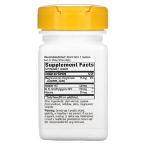 Thực phẩm bổ sung Nature's Way DMG-B15 Complex 60 Vegan Capsules 763948046065