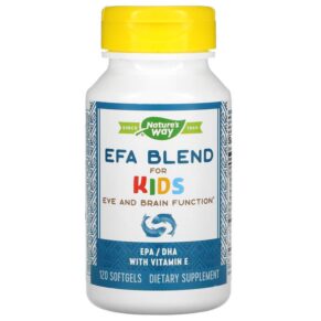 Thực phẩm chức năng Nature's Way EFA Blend for Children 120 Softgels 033674141816