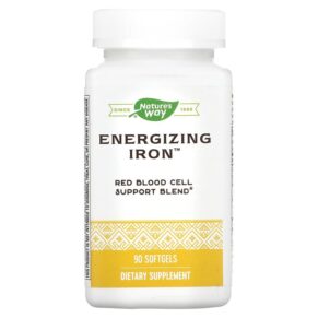 Thực phẩm chức năng Nature's Way Energizing Iron 90 Softgels 763948052196