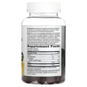 Nature's Way Extra Strength Melatonin Gummies Raspberry 5 mg 90 Gummies 3 Thực phẩm bổ sung Nature's Way Extra Strength Melatonin Gummies Raspberry 5 mg 90 Gummies 033674139820