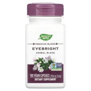 Thực phẩm chức năng Nature's Way Eyebright Herbal Blend 347 mg 100 Vegan Capsules 033674003800