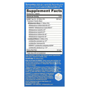Nature's Way Fortify Age 50+ Probiotic + Prebiotics Everyday Care 30 Billion 30 Delayed-Release Veg Capsules 3 Thực phẩm bổ sung Nature's Way Fortify Age 50+ Probiotic + Prebiotics Everyday Care 30 Billion 30 Delayed-Release Veg Capsules 033674102930