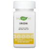 Thực phẩm chức năng Nature's Way Iron 18 mg 100 Capsules 033674410417