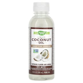 Thực phẩm chức năng Nature's Way Liquid Coconut Oil 10 fl oz (300 ml) 033674158579