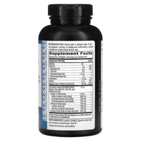 Thực phẩm bổ sung Nature's Way Mega 3/6/9 Omega Blend Lime 180 Softgels 033674154410