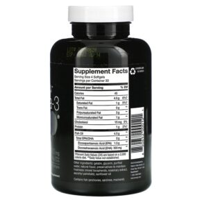 Nature's Way NutraSea hp Omega-3 Extra Strength Lemon 120 Softgels 3 Thực phẩm bổ sung Nature's Way NutraSea hp Omega-3 Extra Strength Lemon 120 Softgels 850652000121