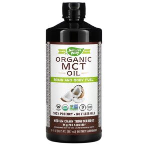 Thực phẩm chức năng Nature's Way Organic MCT Oil 30 fl oz (887 ml) 033674117729